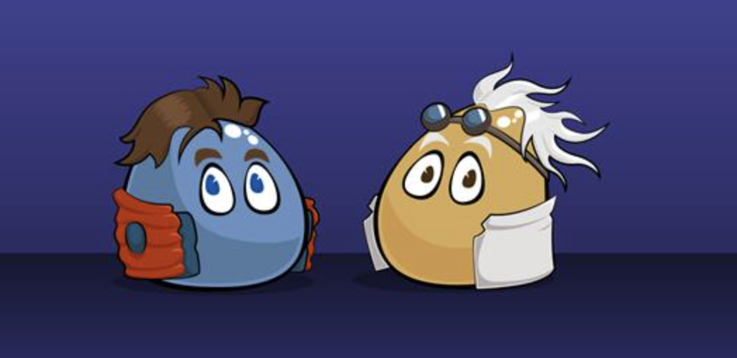 Blobs retour vers le futur