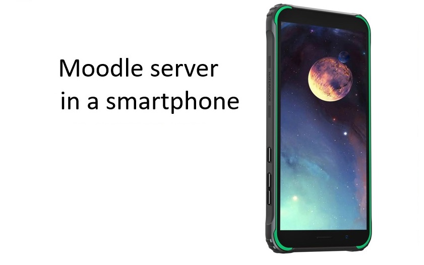 [Démo] Un serveur Moodle dans un Smartphone